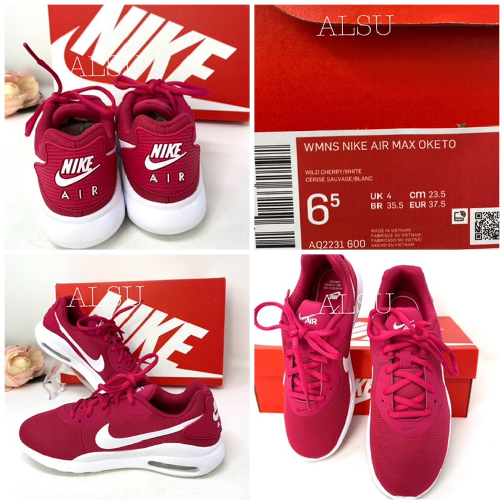Nike Air Max Oketo Wild Cherry 🍒 W AUTHENTIC - Picture 8 of 8
